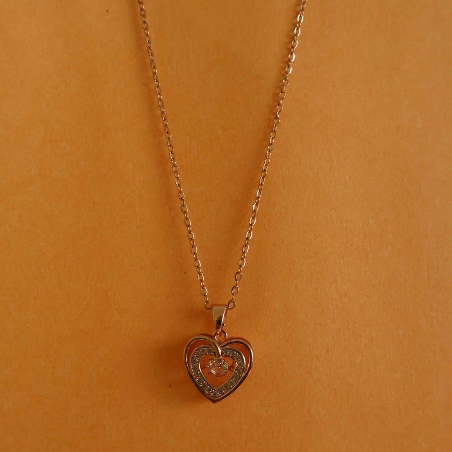 Crystal Heart Charm