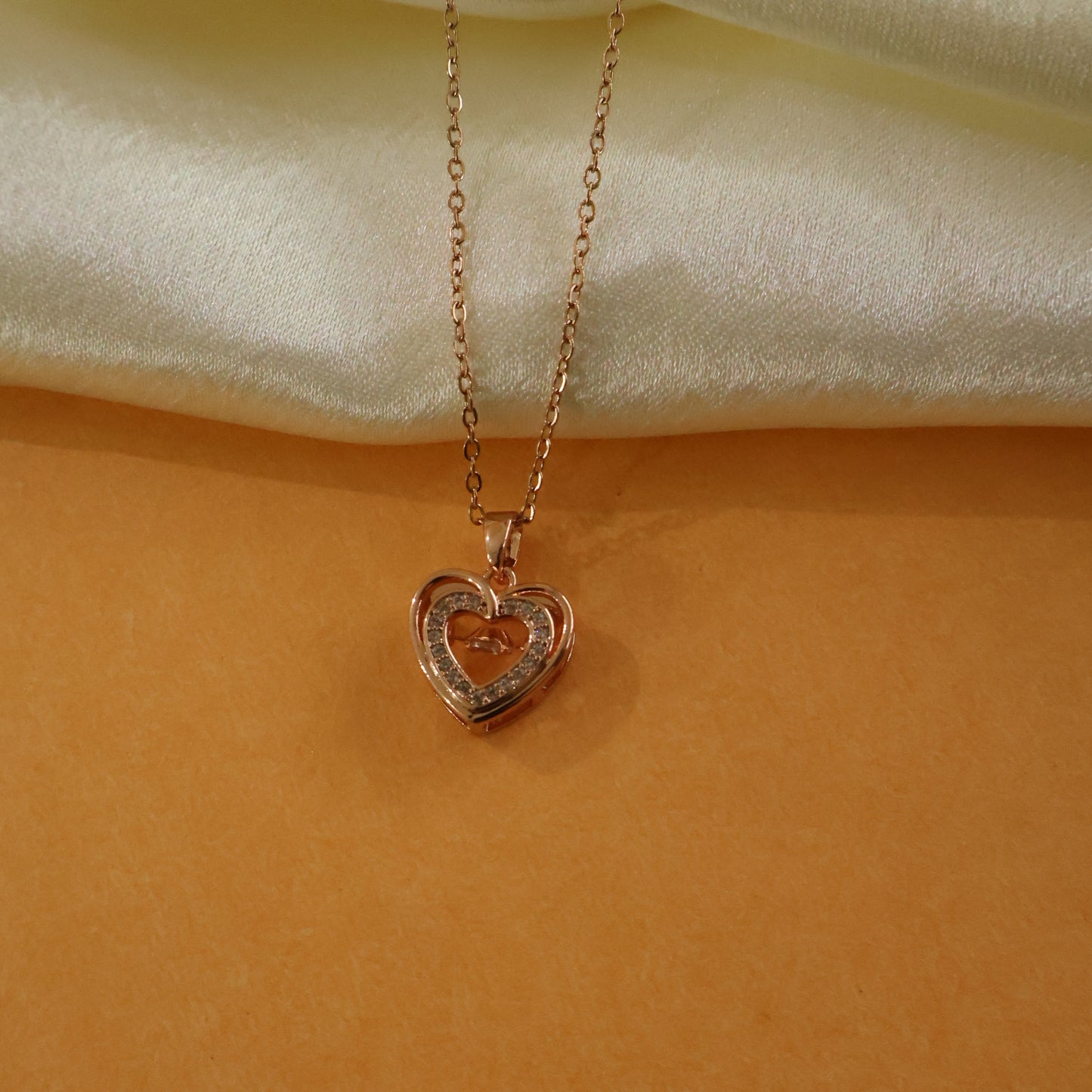 Crystal Heart Charm