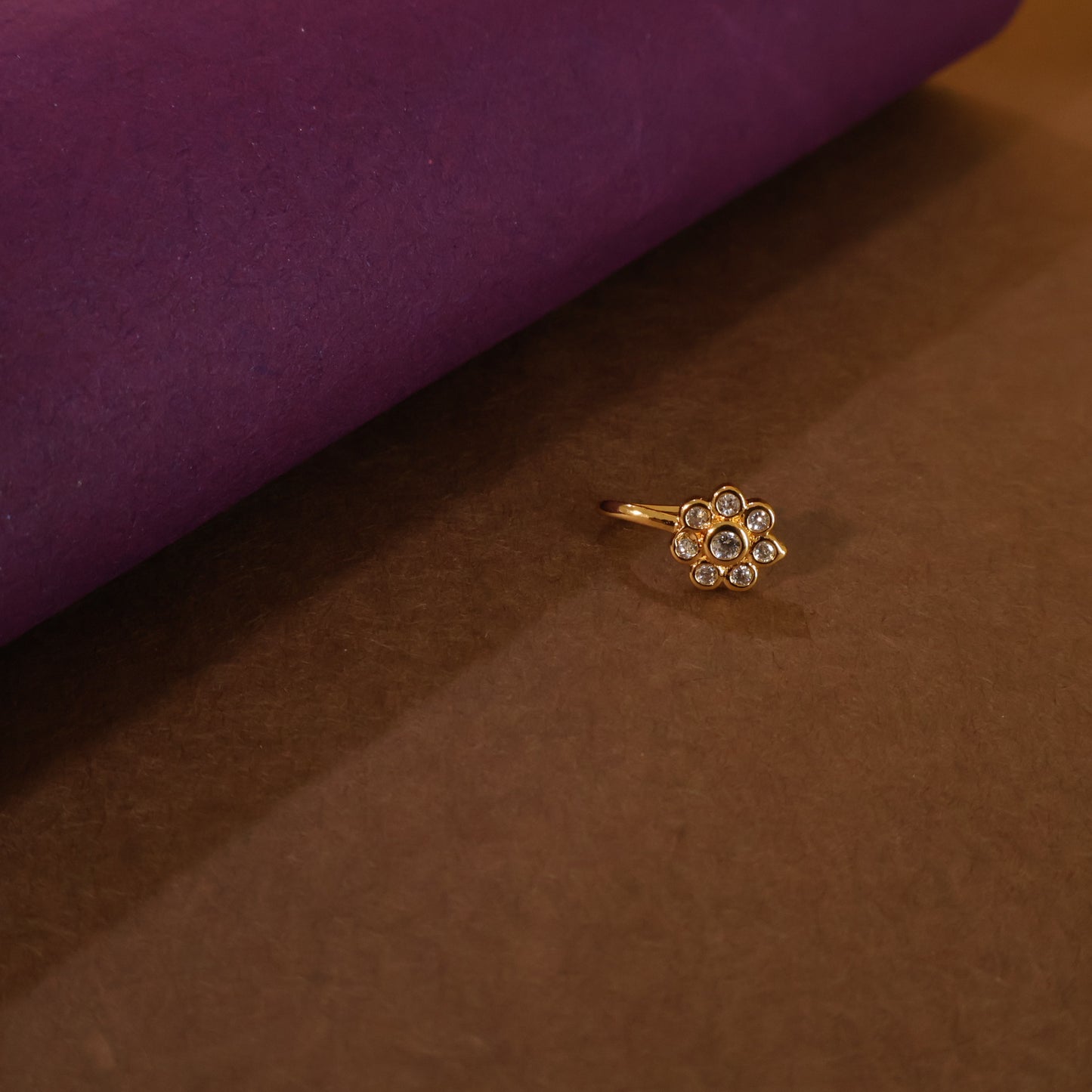 Blossom Charm Nose Pin