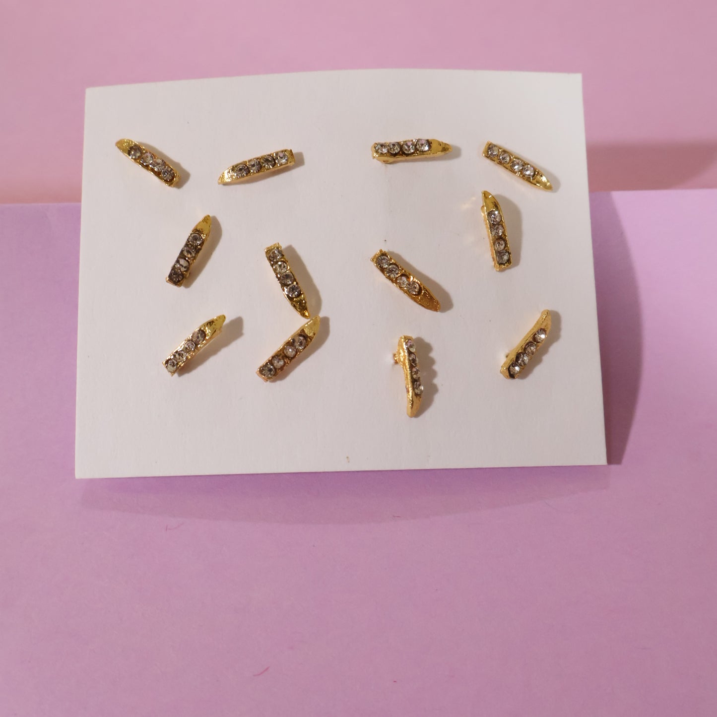 Golden Bar Nose Pins