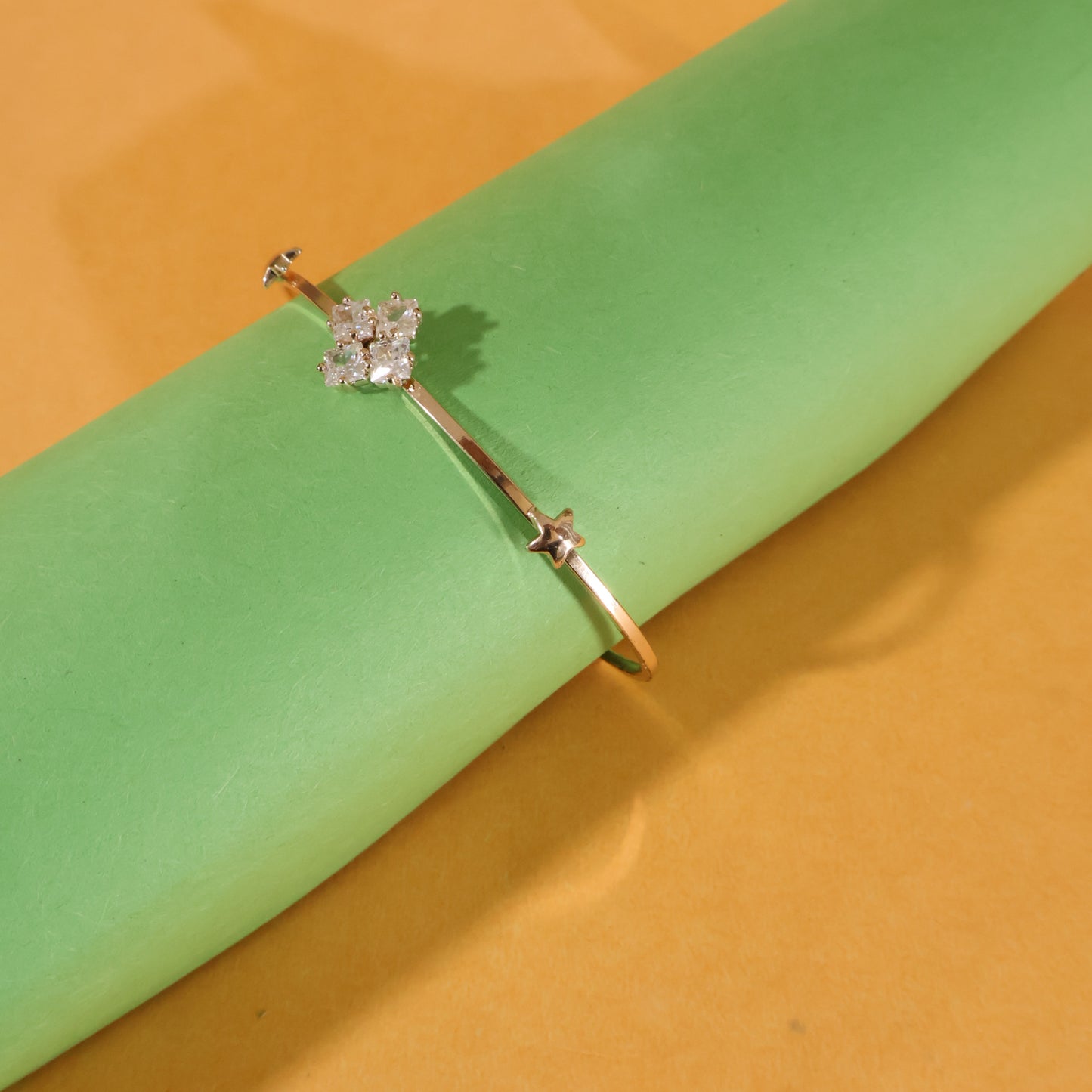 Square Cuff Bangle
