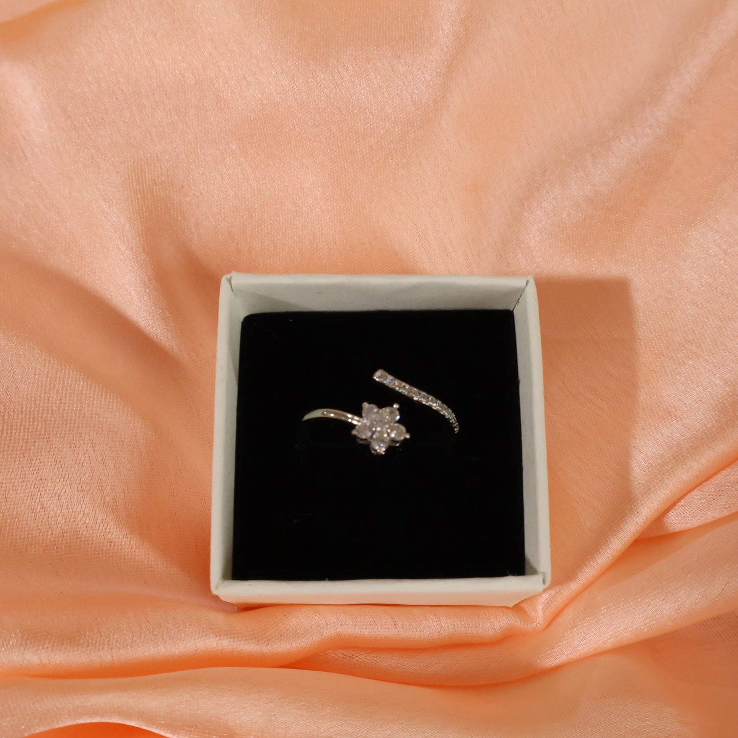 Floral Twist Ring
