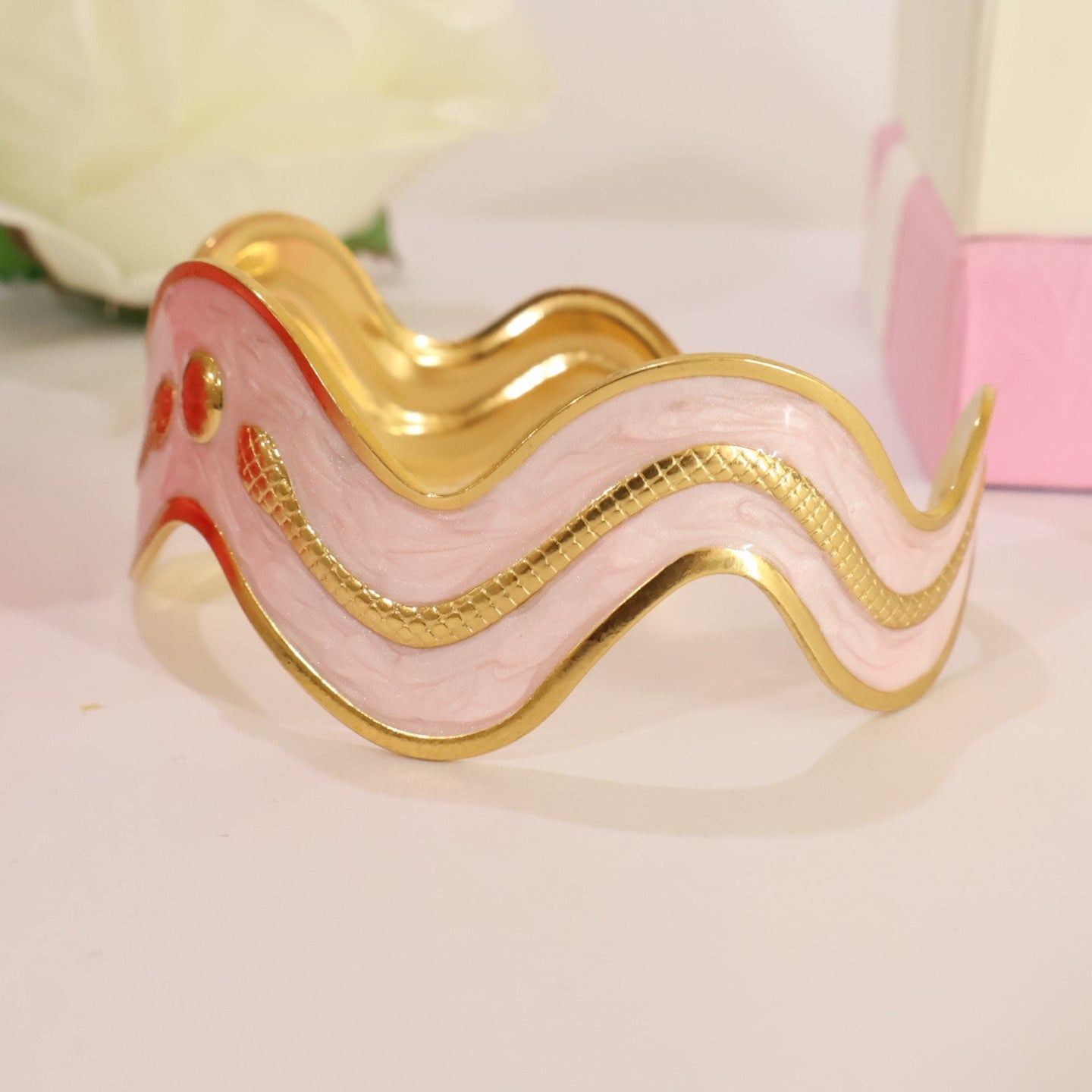 Coral Wave Cuff