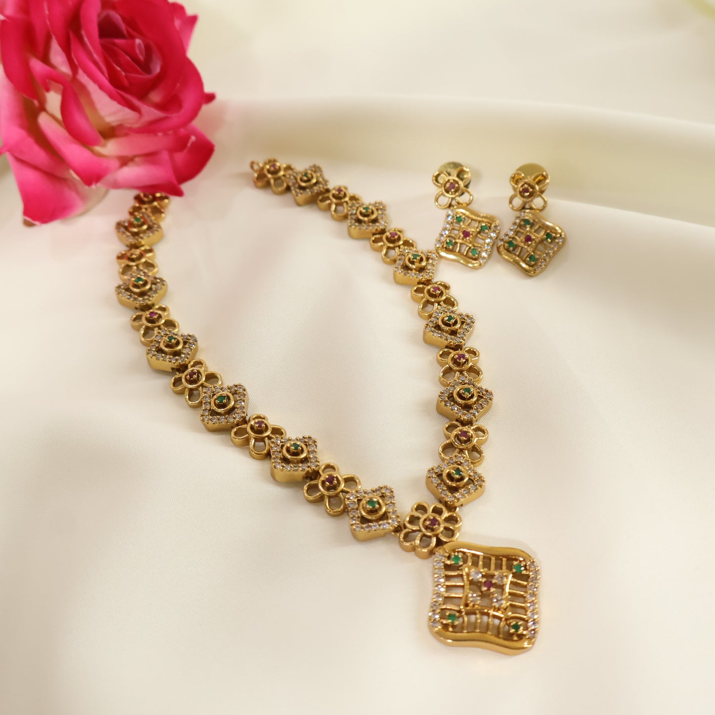 Mughal Jaali Necklace