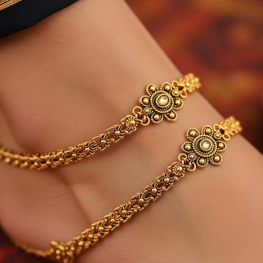 Floral Anklets