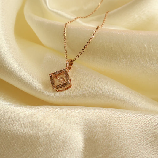 Stone Frame Pendant