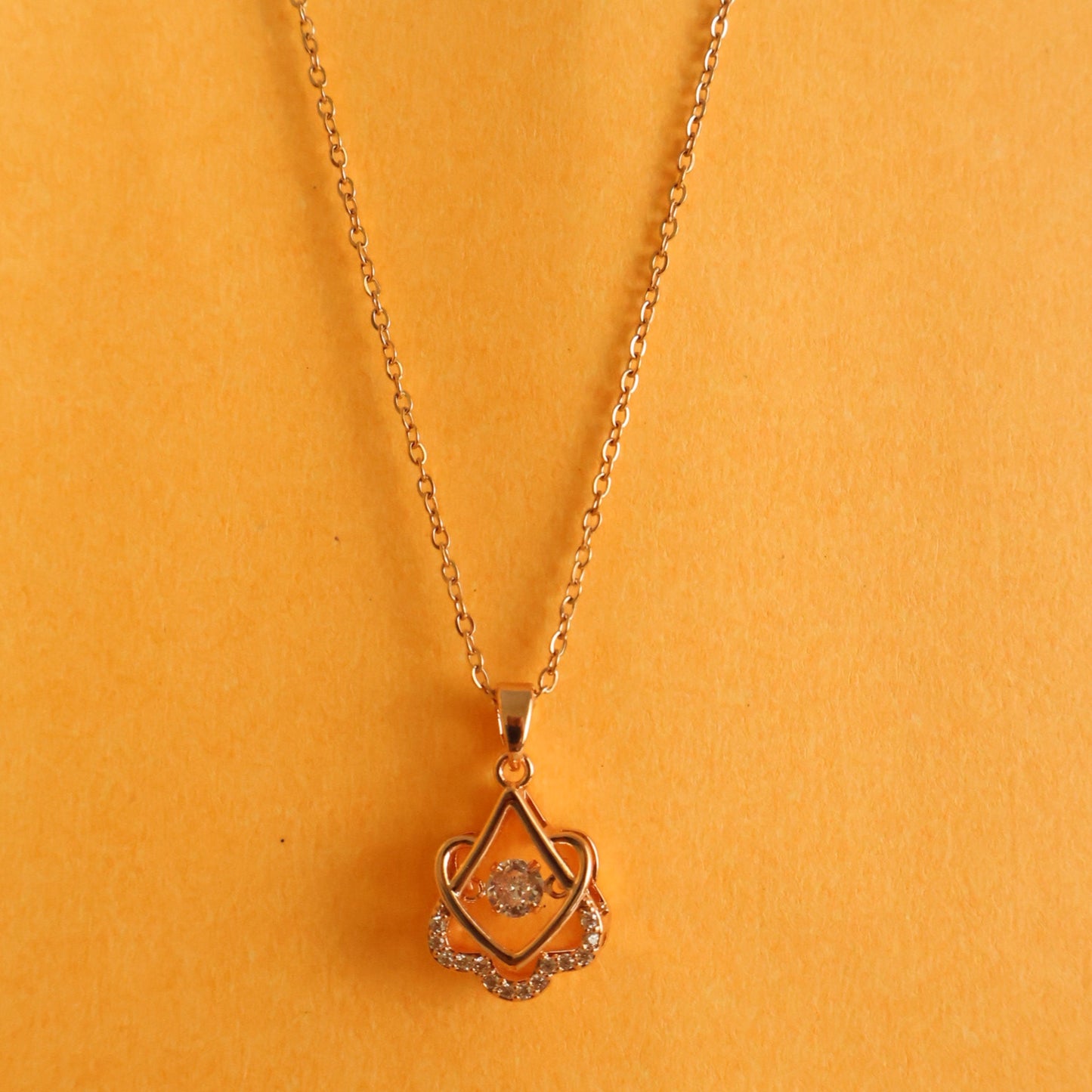 Rose Swirl Pendant