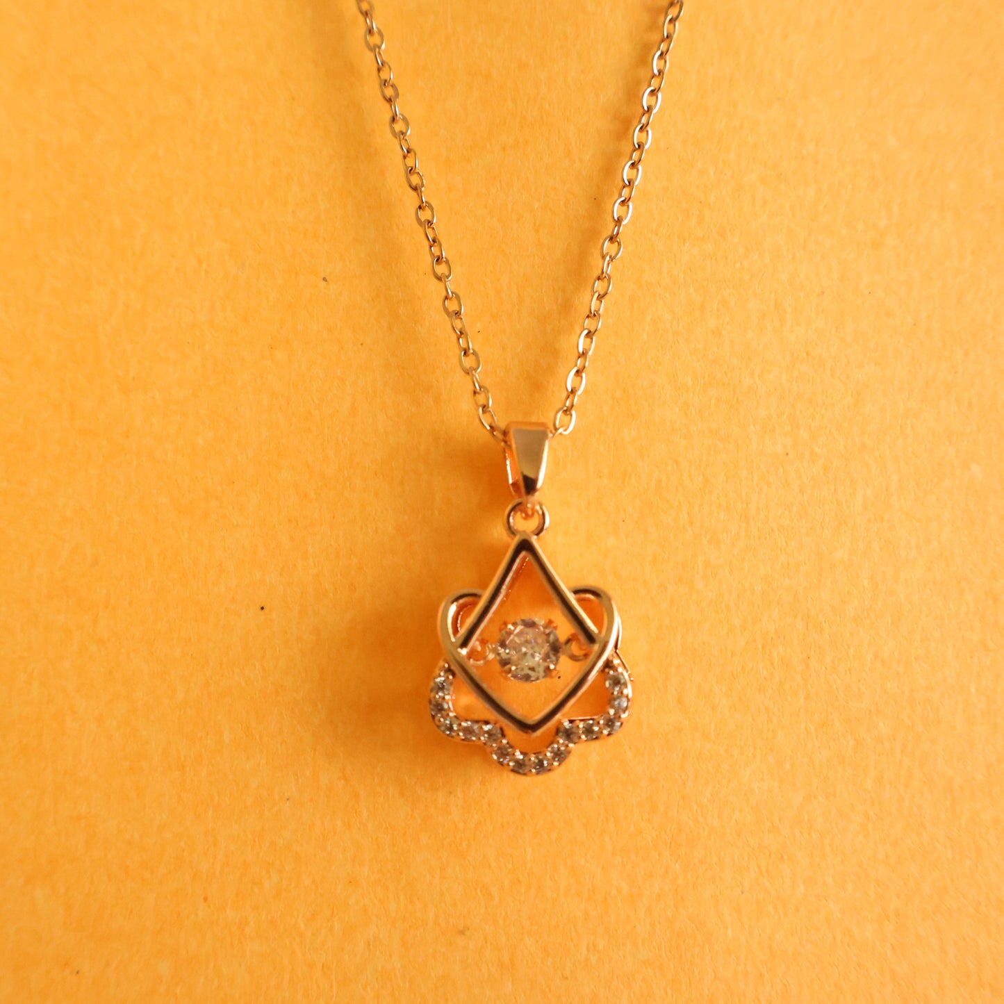 Rose Swirl Pendant