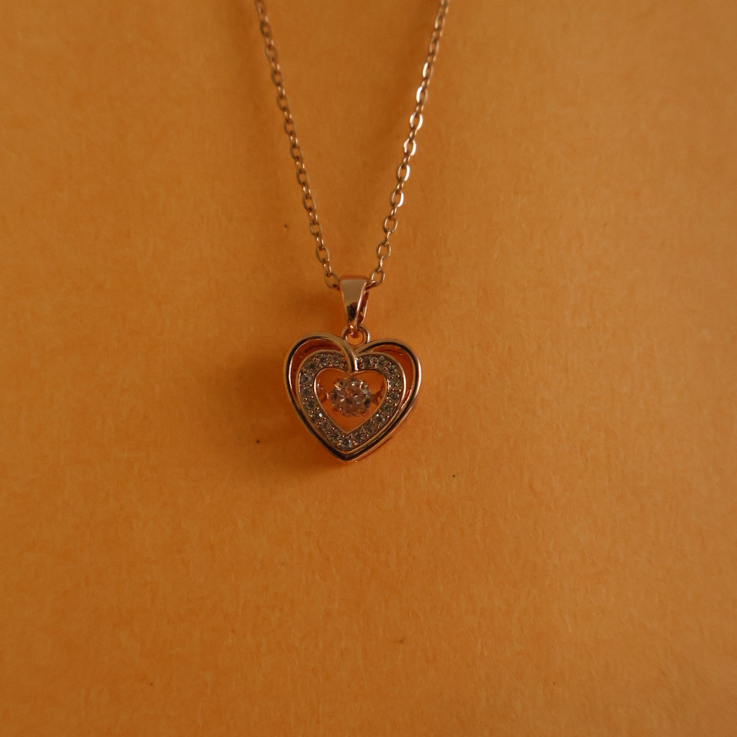 Crystal Heart Charm