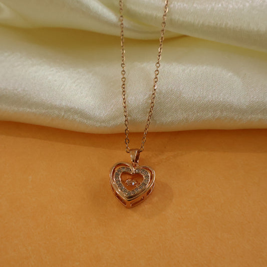 Crystal Heart Charm