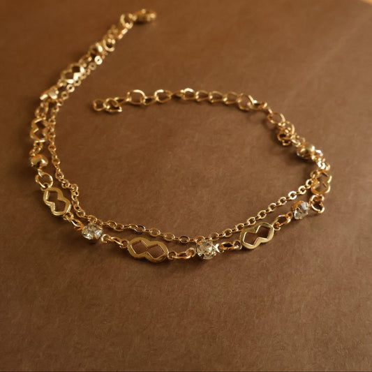 Sparkle Link Anklet