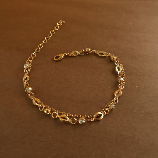Oval Link Anklet