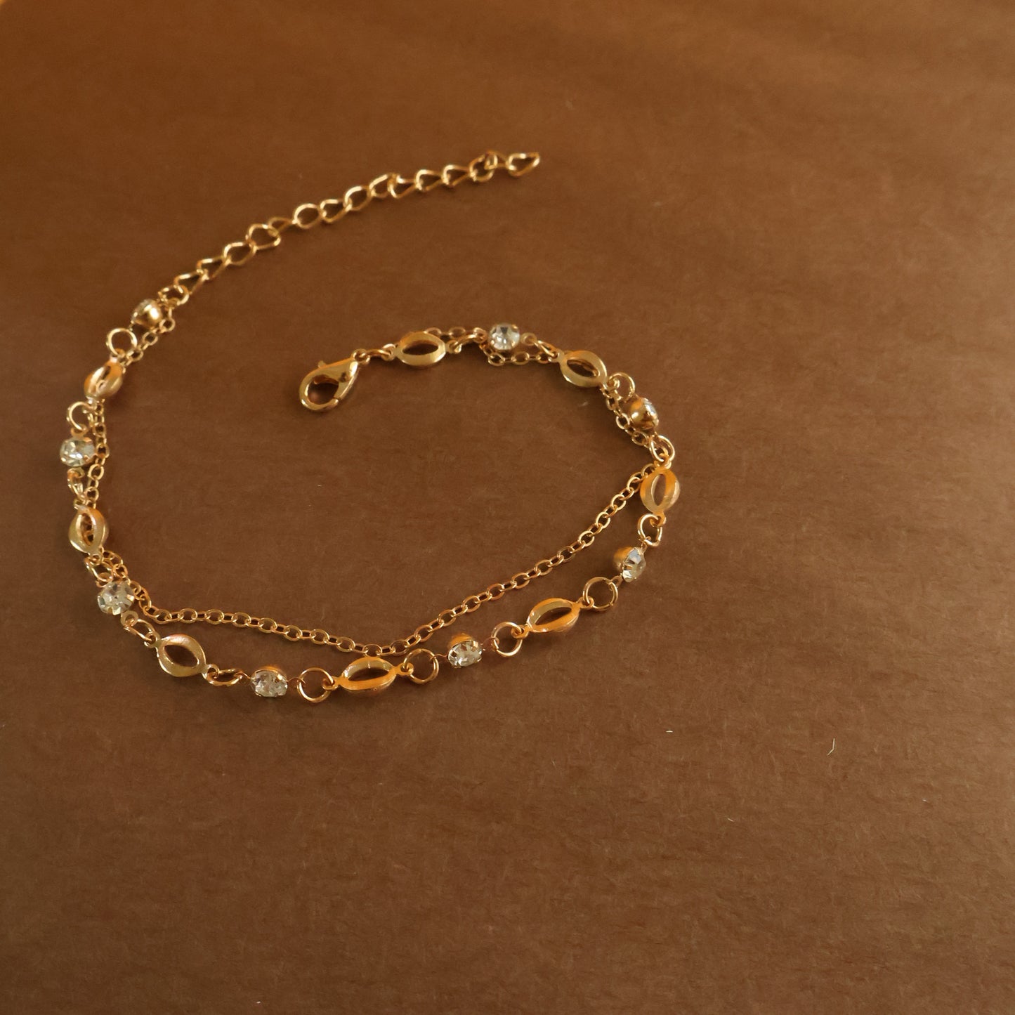 Oval Link Anklet