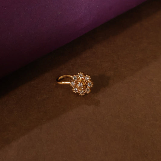 Halo Bloom Nose Pin