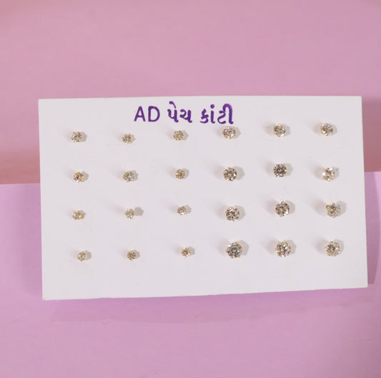 Sparkle Duo Nose Pin Set