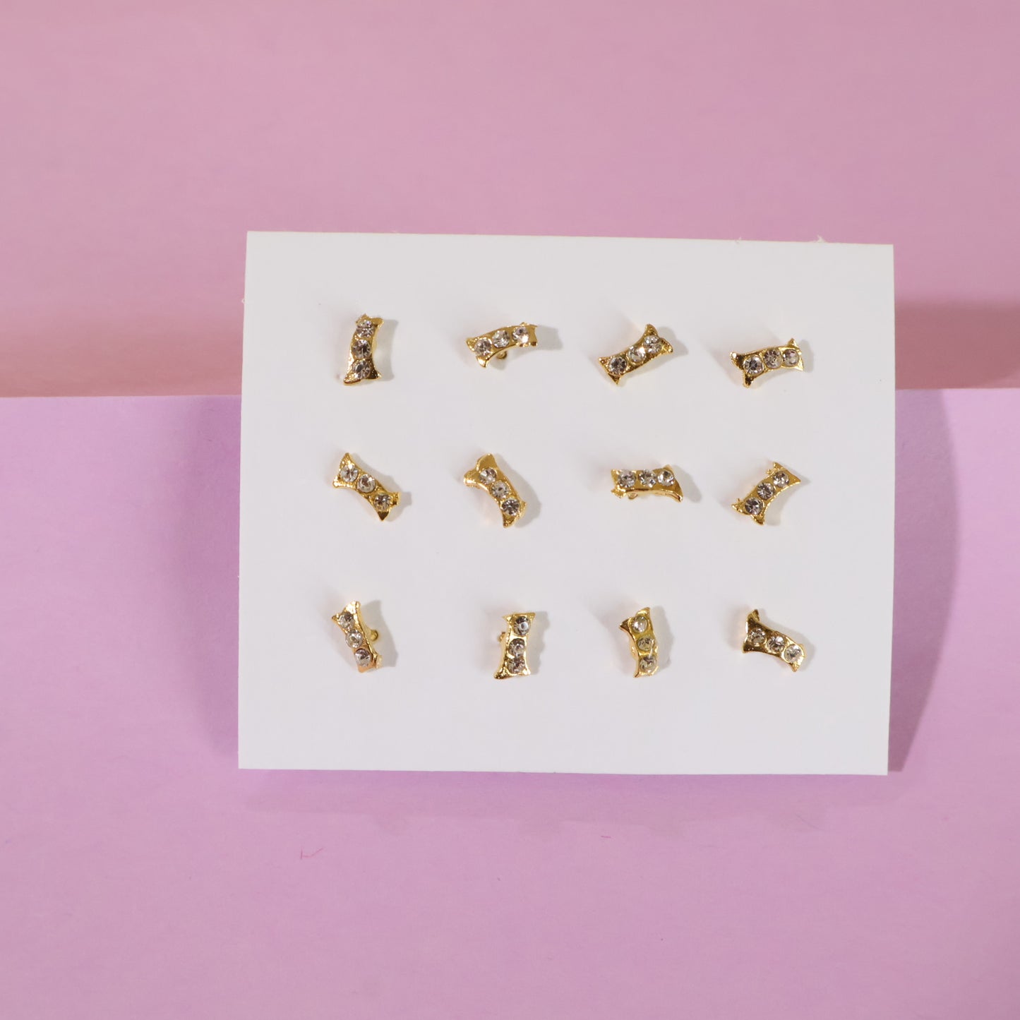 Golden Arc Nose Pins