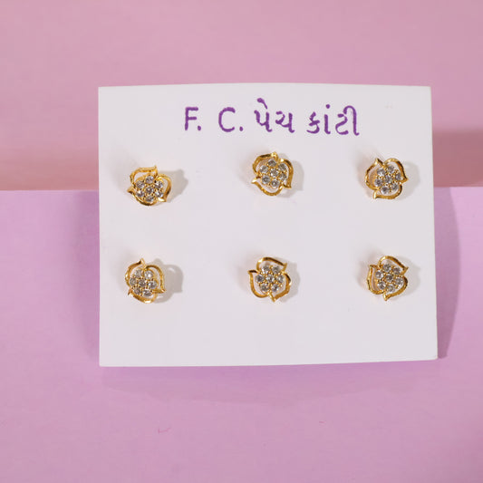 Delicate Bloom Nose Pins