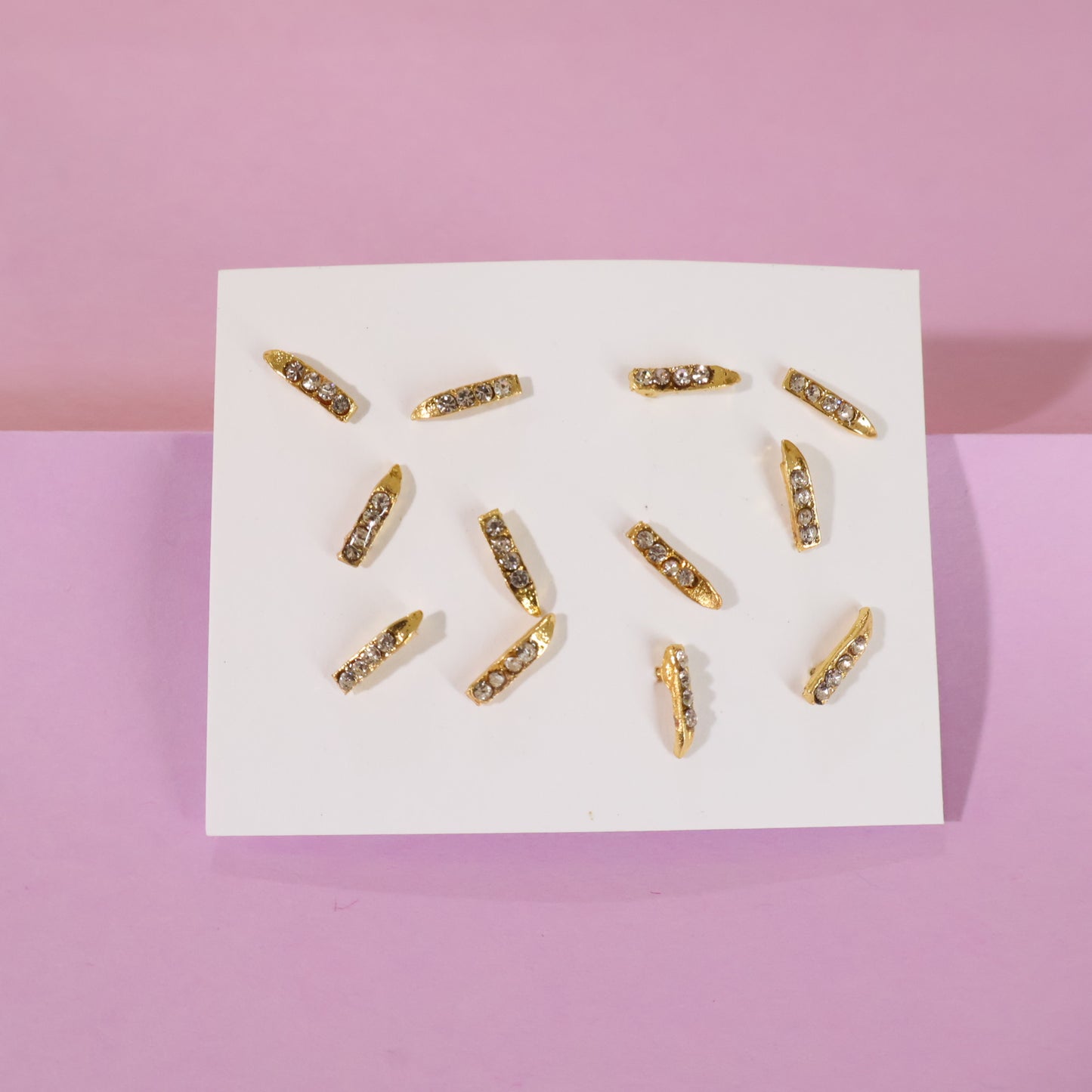 Golden Bar Nose Pins