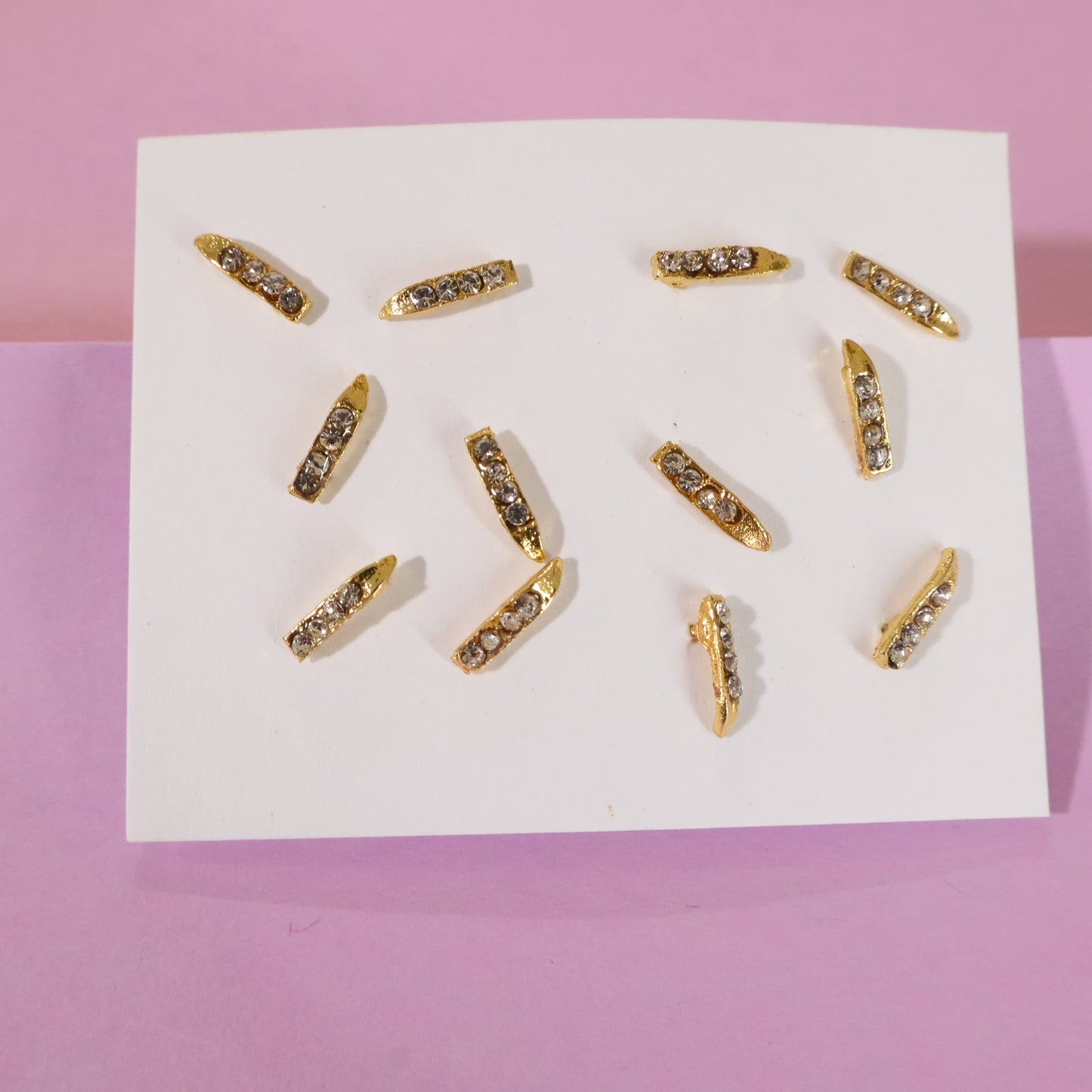 Golden Bar Nose Pins