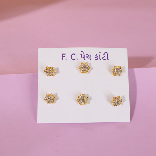 Star Bloom Nose Pins