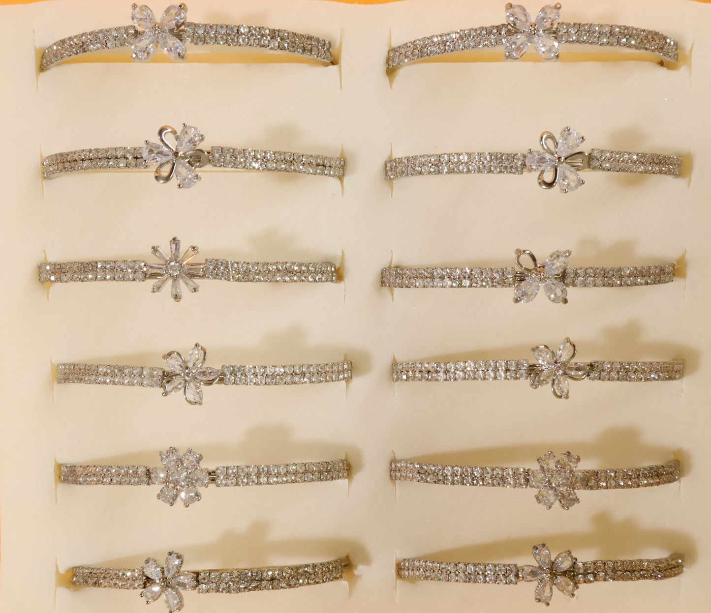 Floral Glam Bangle