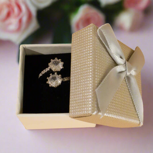Twin Stone Ring