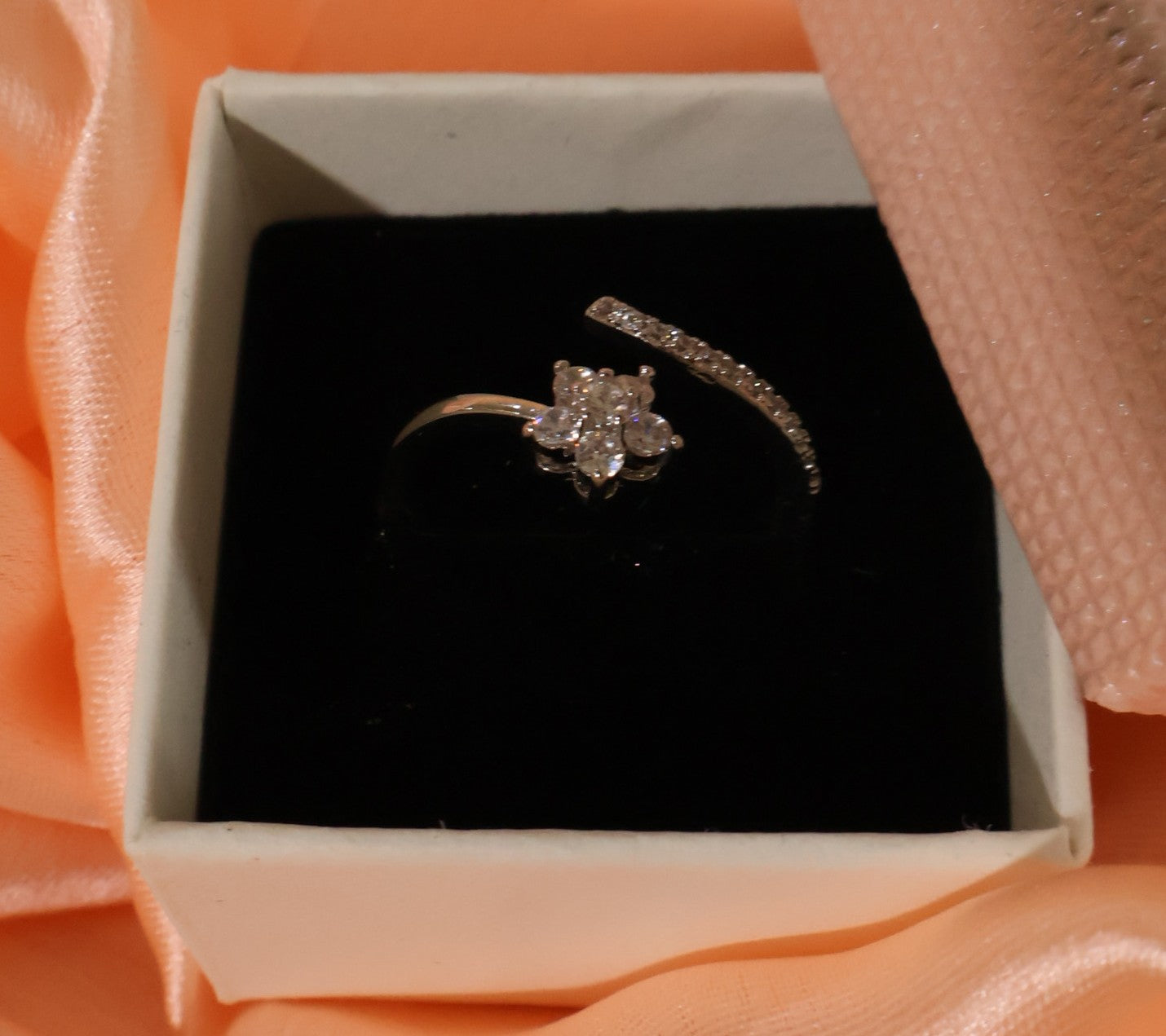 Floral Twist Ring
