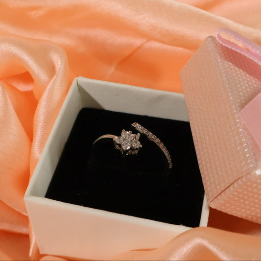 Floral Twist Ring