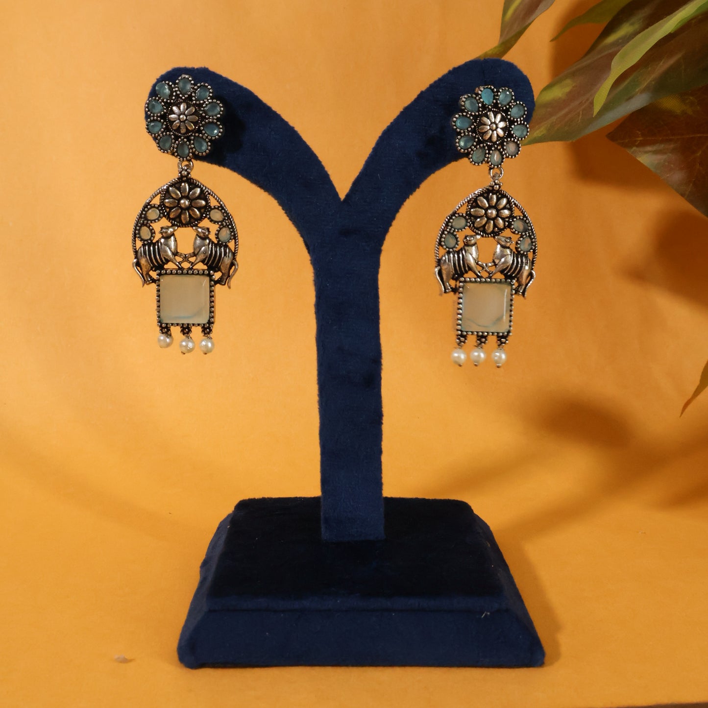 Blue Stone Dangler