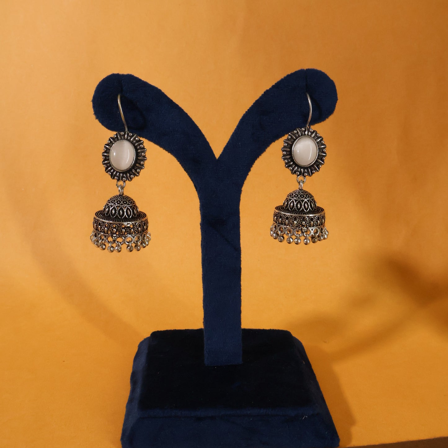 Moonstone Jhumkas