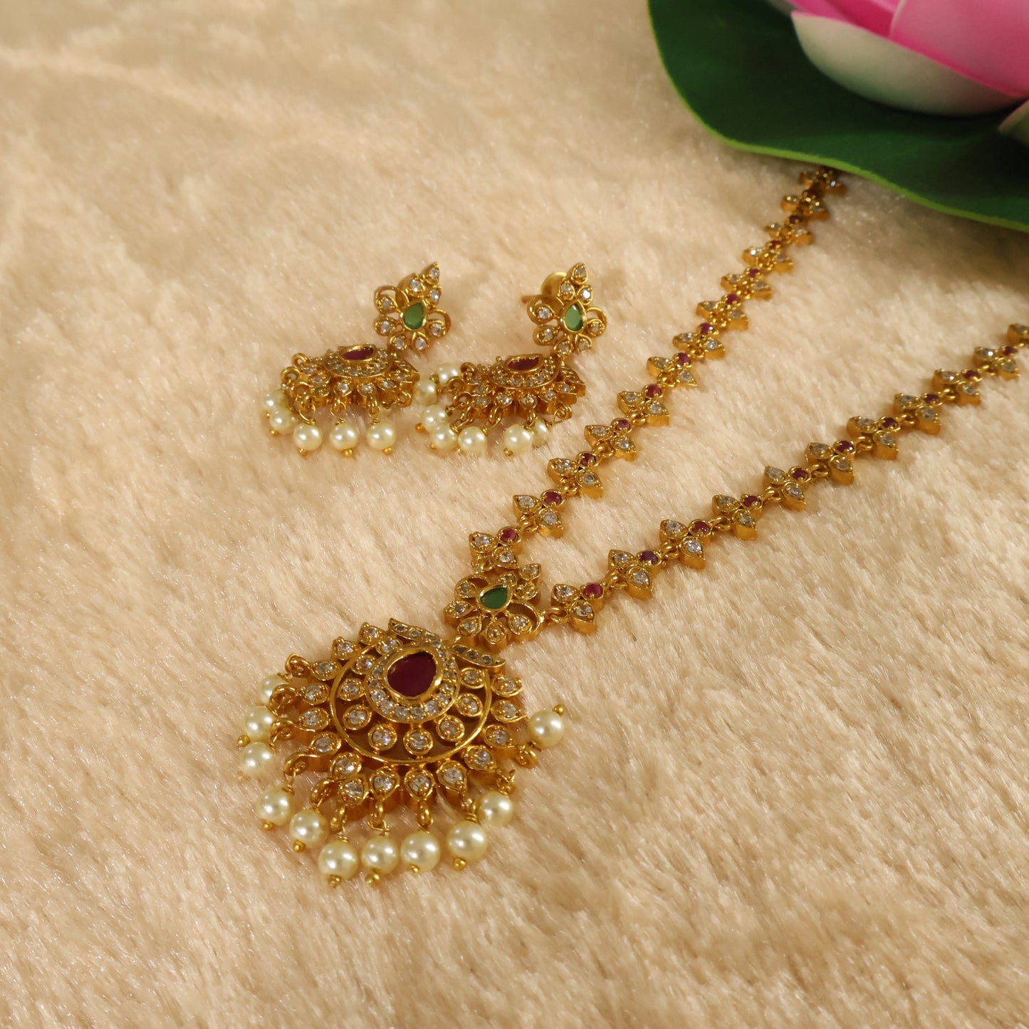 Ruby Lakshmi Haar