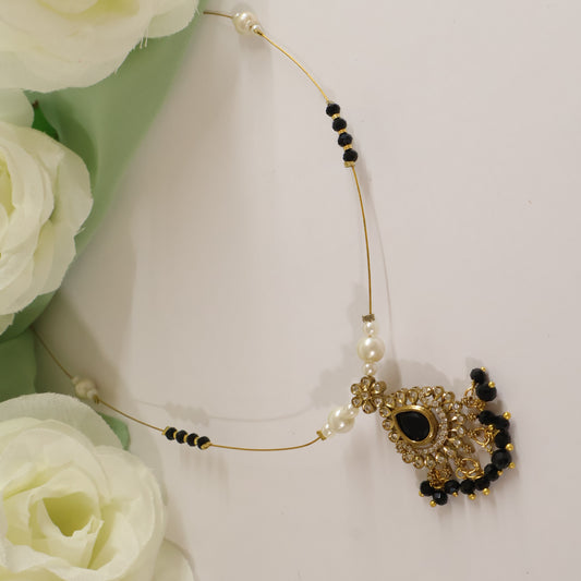 Black Onyx Invisible Mala