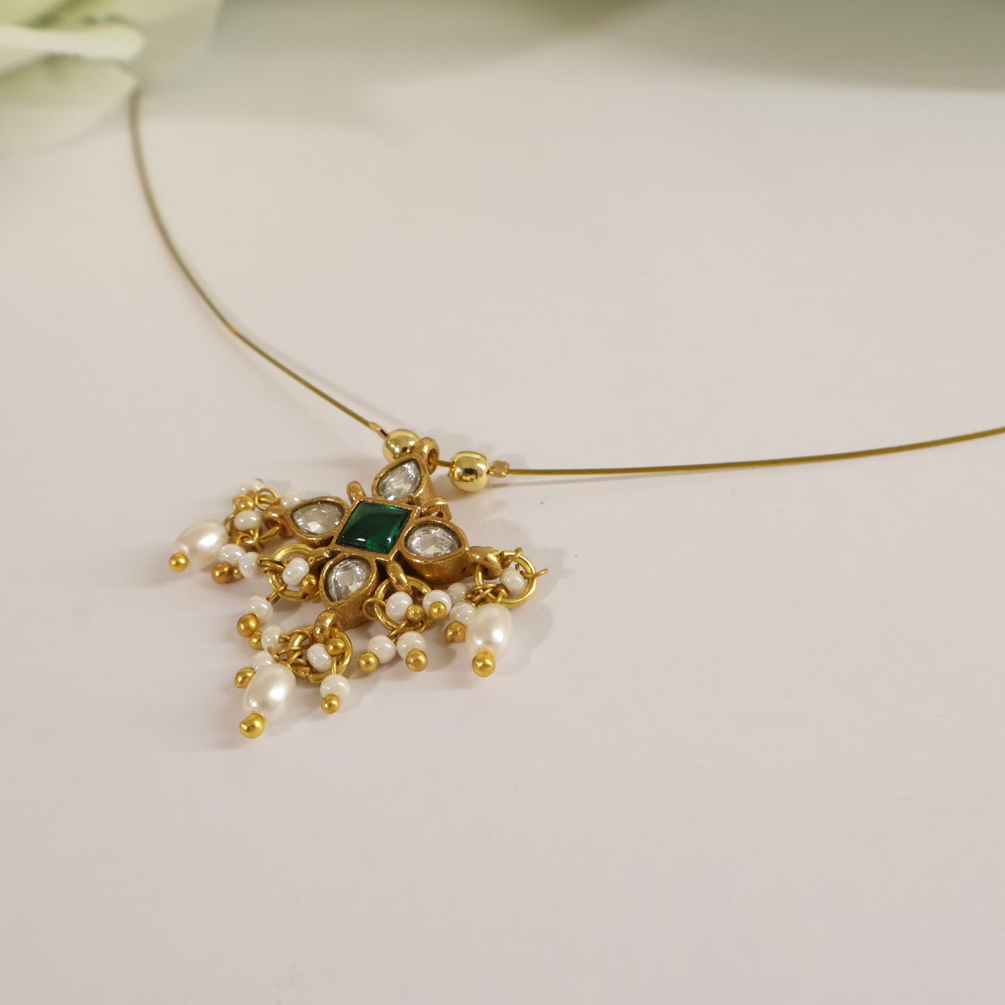 Kundan Invisible Mala