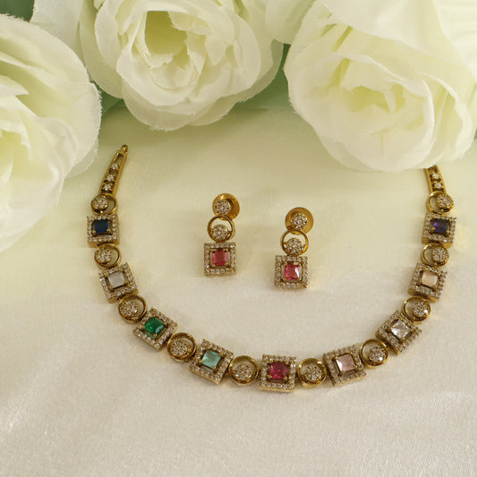 Square AD Choker