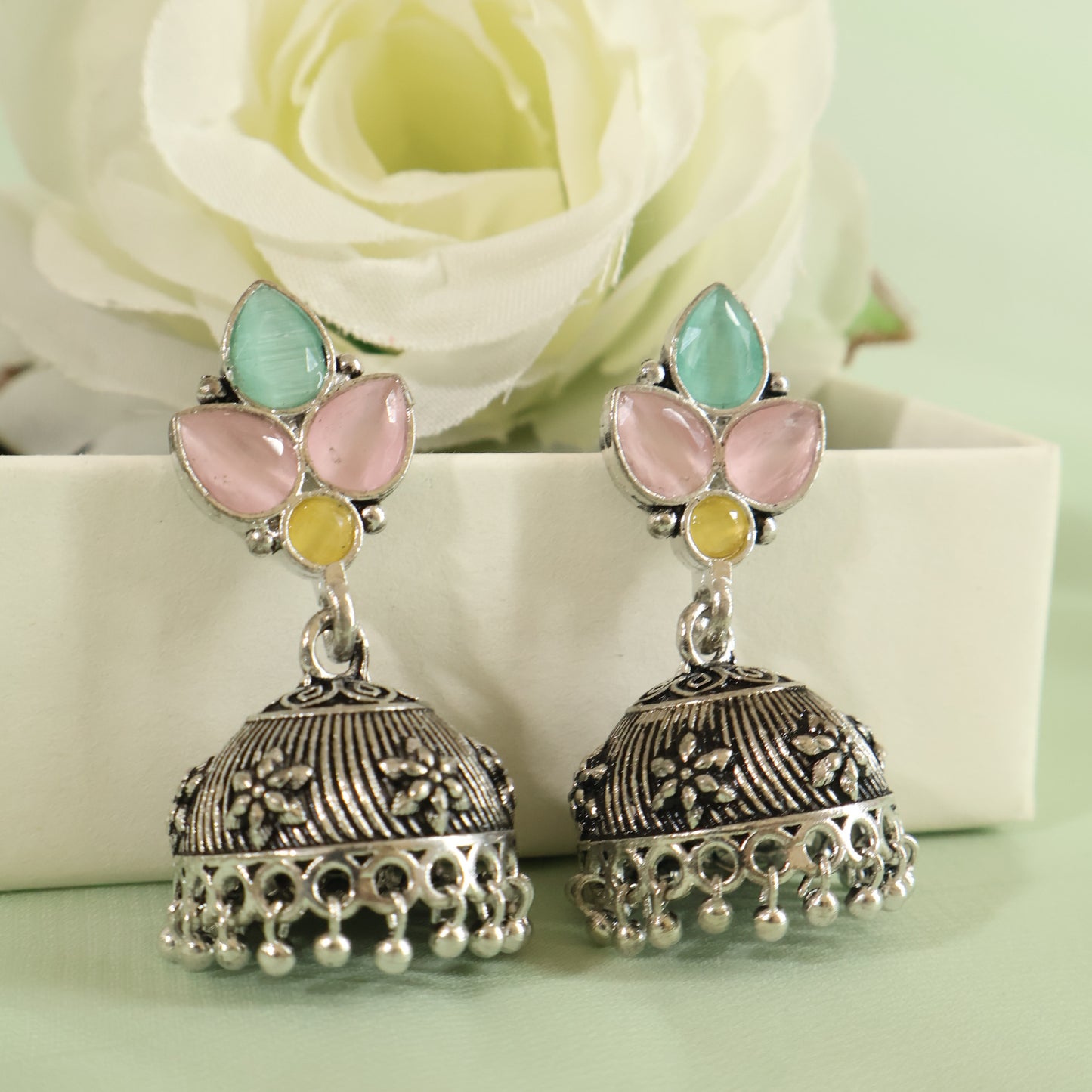 Pastel  Jhumkas