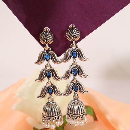 Leaf & Bud Earrings