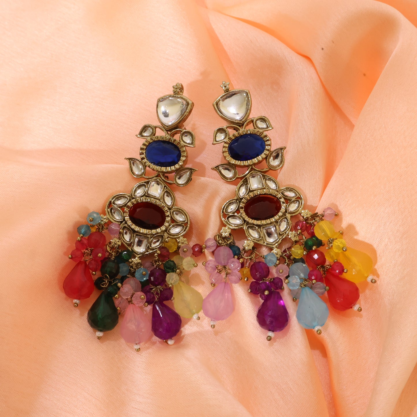 Multicolor Kundan