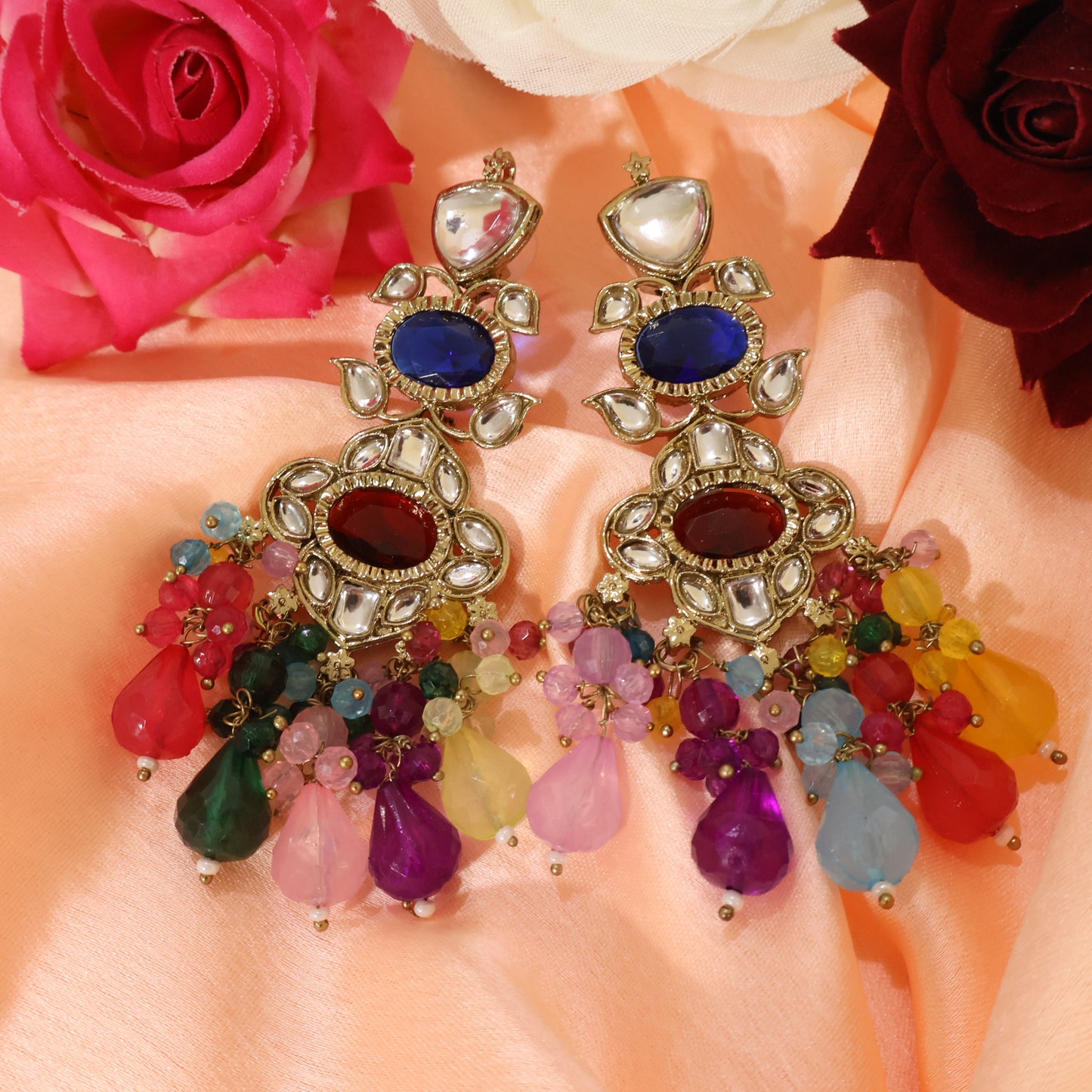 Multicolor Kundan