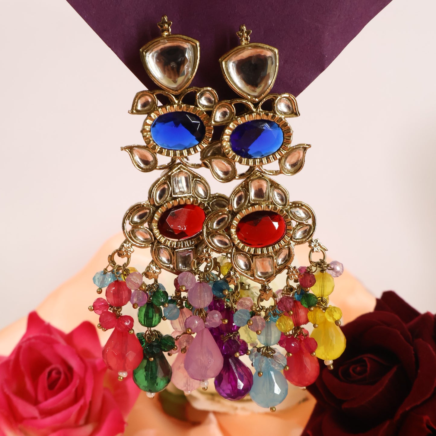 Multicolor Kundan