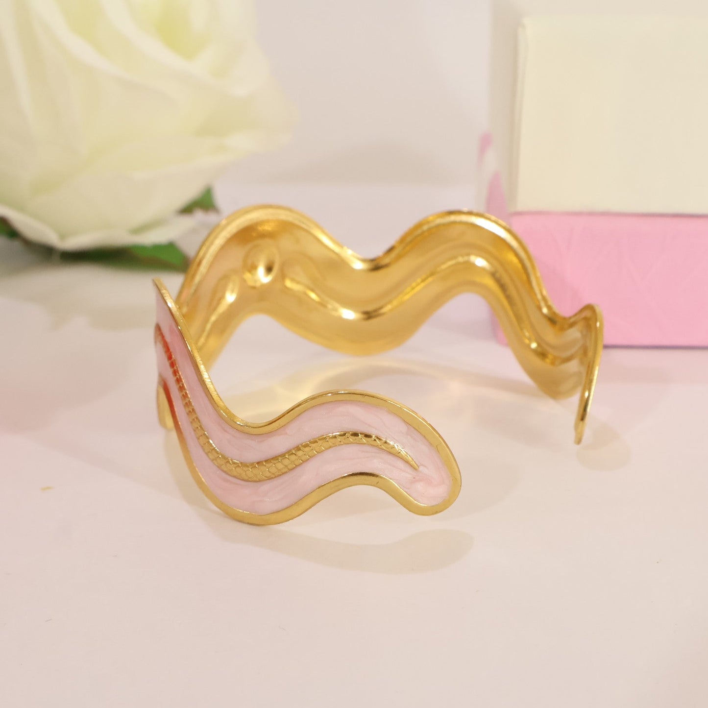 Coral Wave Cuff