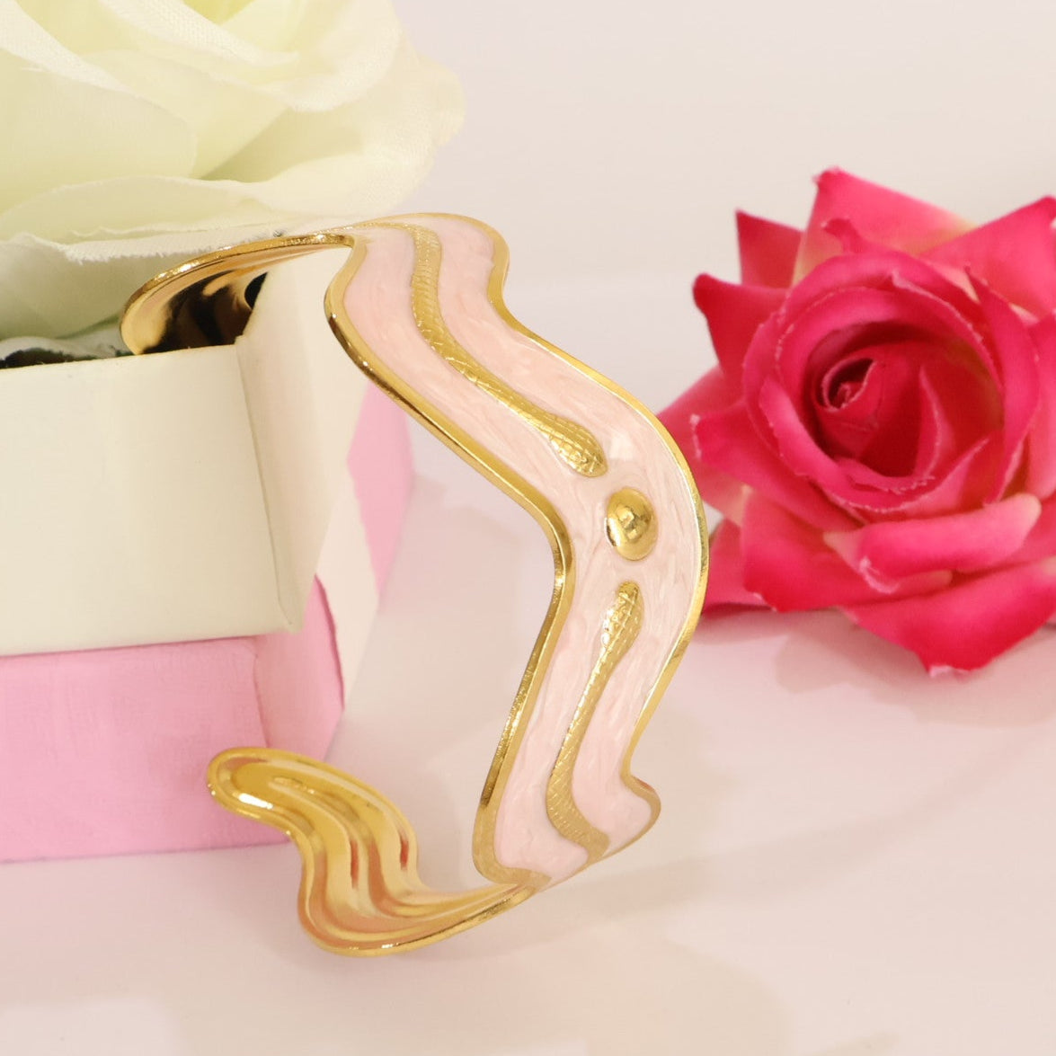 Coral Wave Cuff
