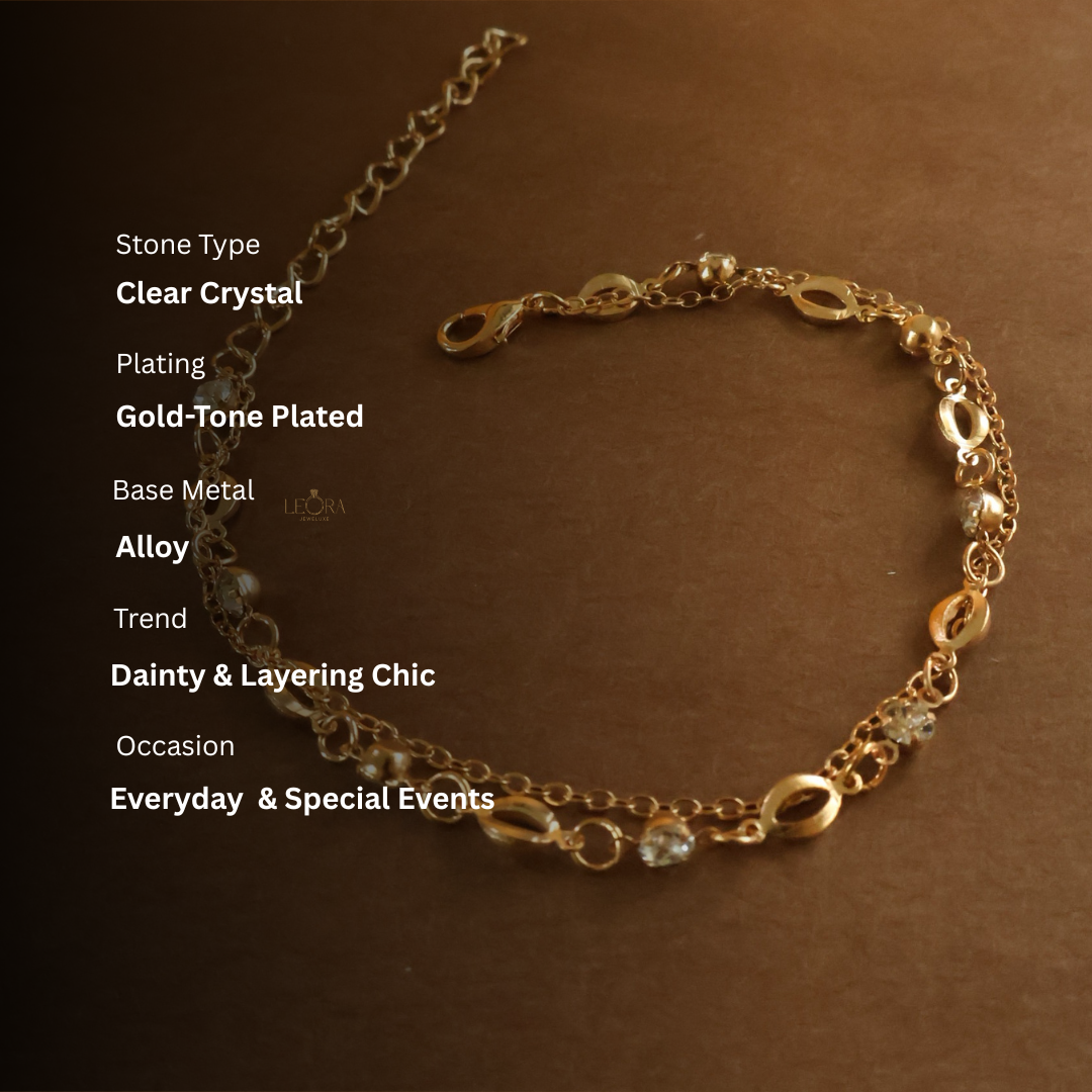 Oval Link Anklet
