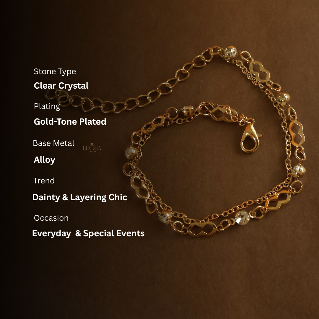 Sparkle Link Anklet